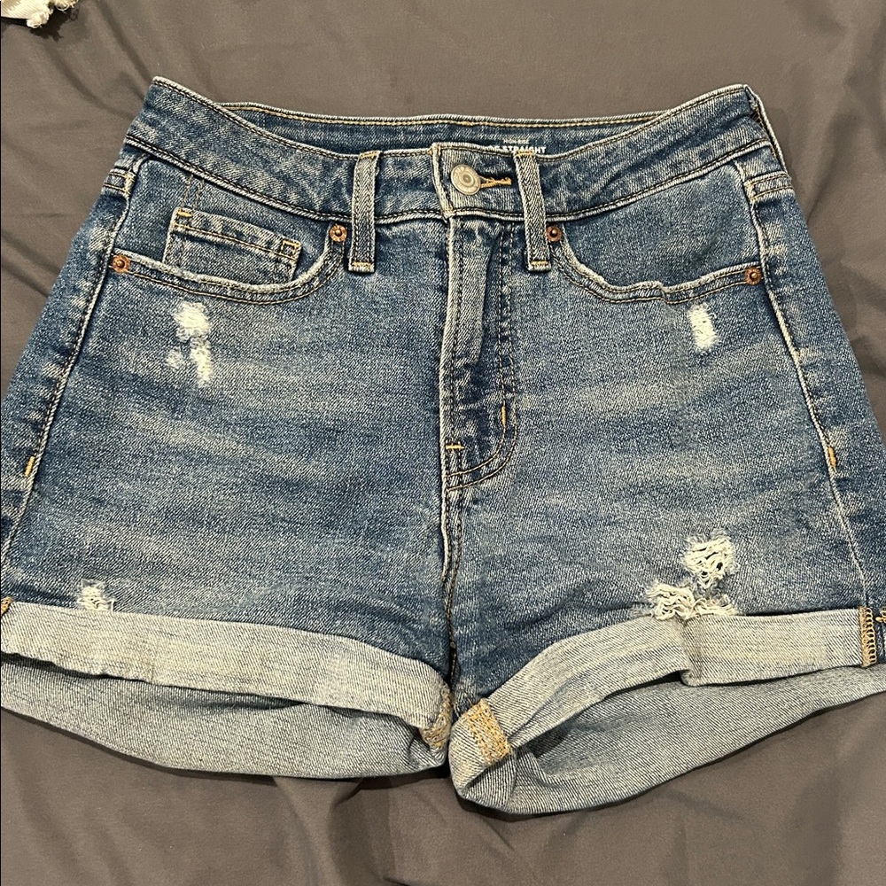 Denim old navy jean shorts